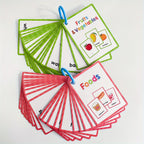 Early Learning Flash Cards: Colours, Shapes, Numbers, Food (80) (photo 3)