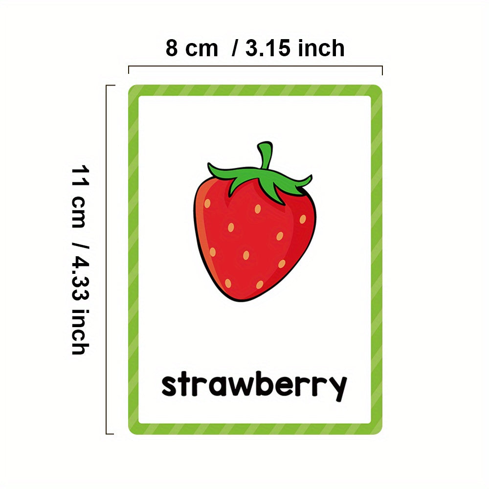 Early Learning Flash Cards: Colours, Shapes, Numbers, Food (80) (photo 2)
