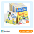 English first words picture books for young children including My Big Friend and Red Light, Green Light