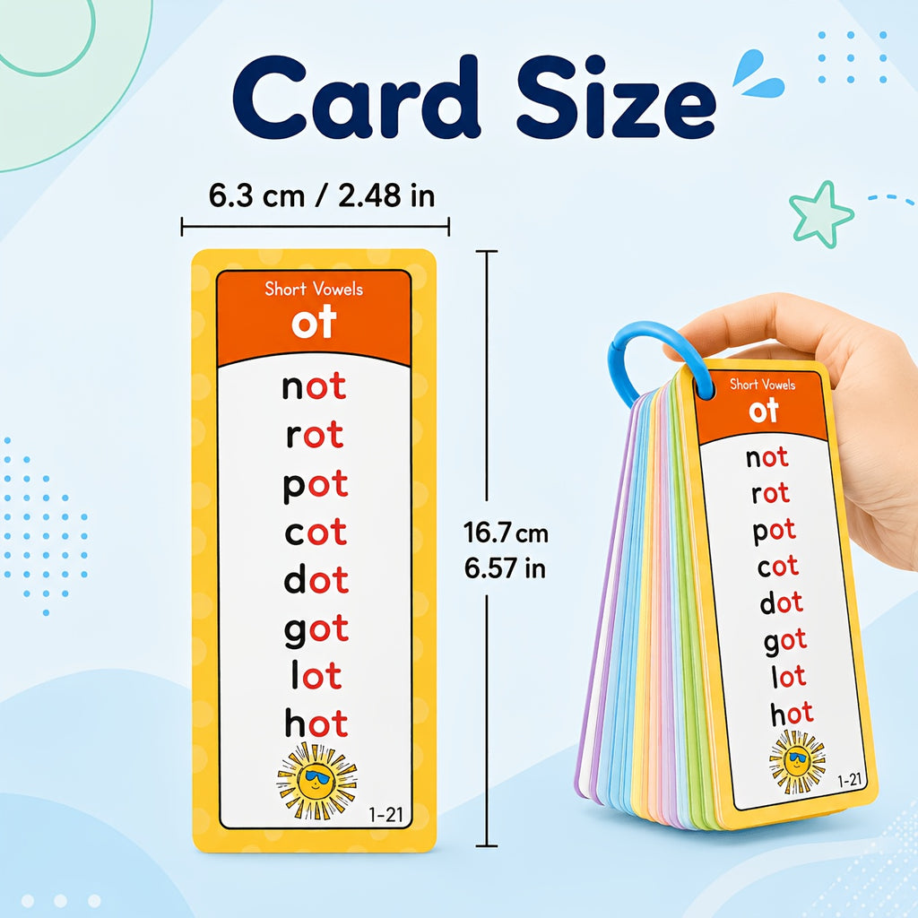 English Phonics Spelling Flashcards (60 Cards) (photo 2)