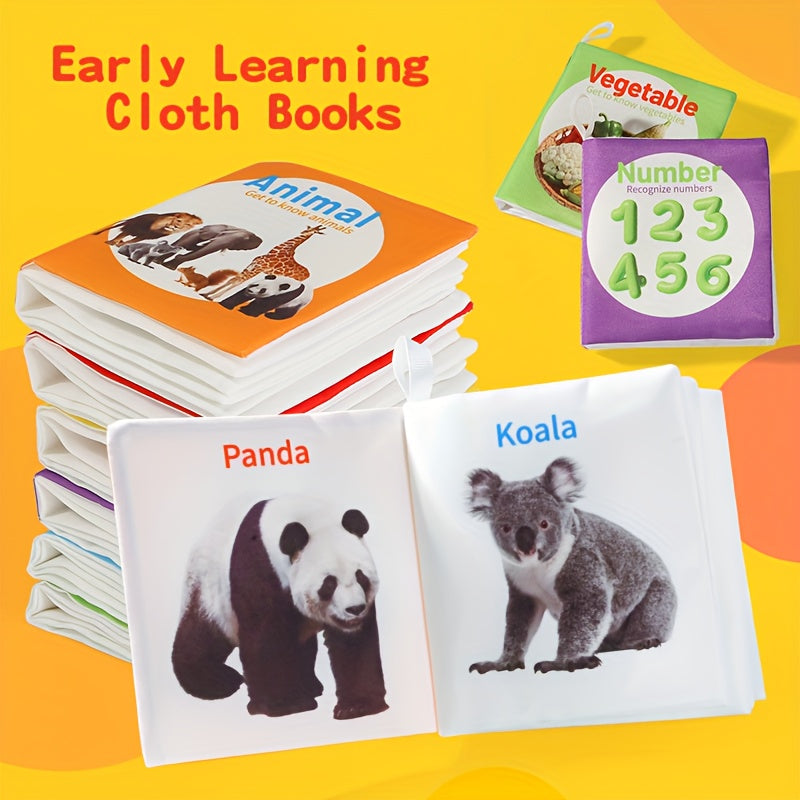 Soft Fabric Books for Babies (3 Books) (photo 3)