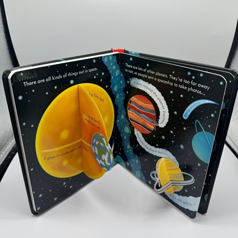 Space Rocket Pop-Up and Lift-the-Flap Board Book (photo 2)