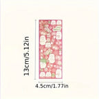 Cute Cartoon Glitter Stickers (50 Stickers) (photo 3)
