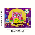 3D EVA Foam Sticker Craft Sheets, Animals (5 Sheets) (photo 2)