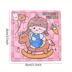 Mini Cartoon Jigsaw Puzzles, Animals and Adventure (15 Puzzles) (photo 3)