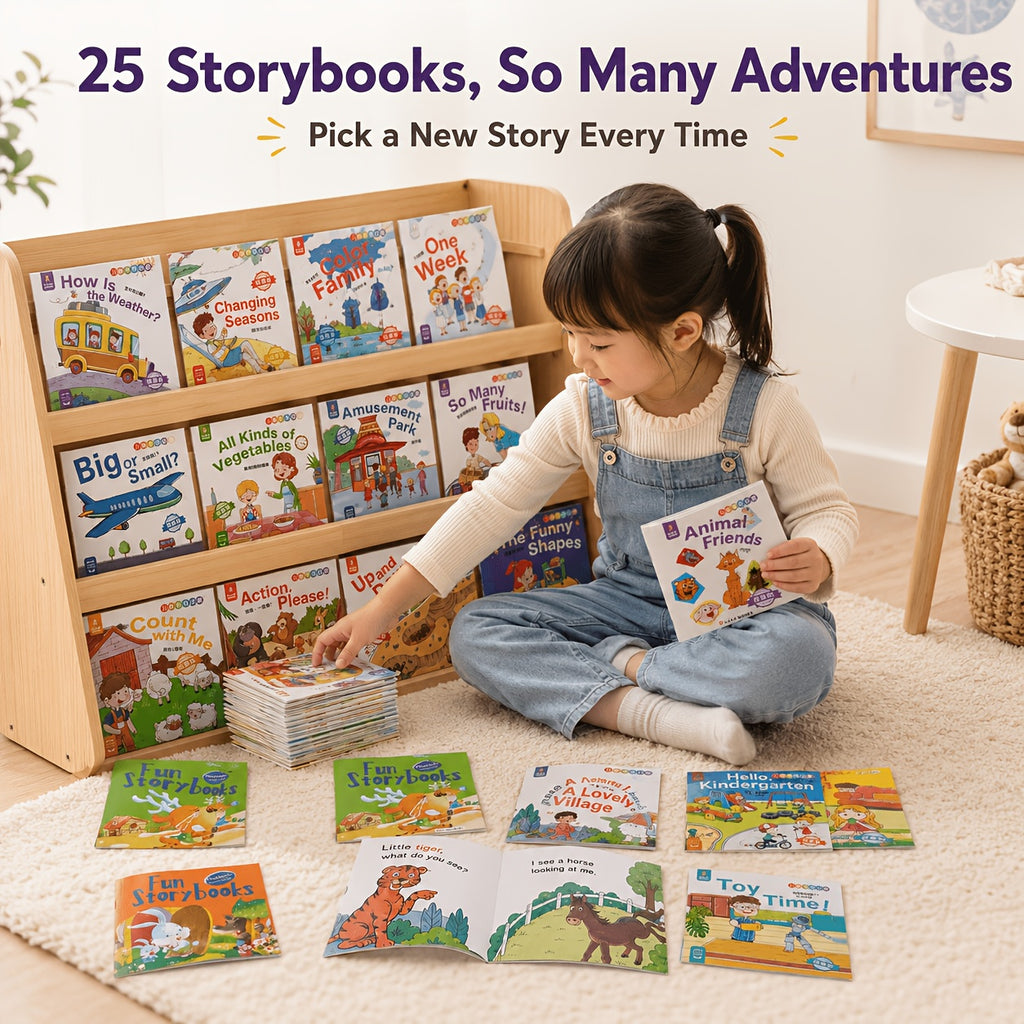 Mini English Storybooks Set (25 Books, 15 x 15 cm) (photo 2)