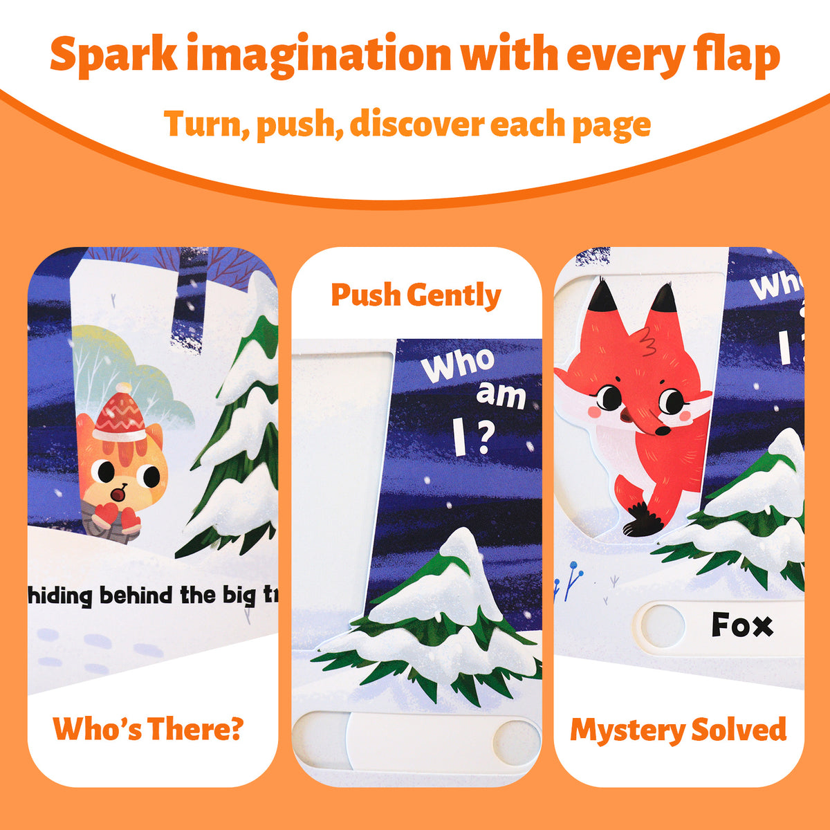 Play and Learn in the Forest Push-and-Pull Board Book (photo 2)