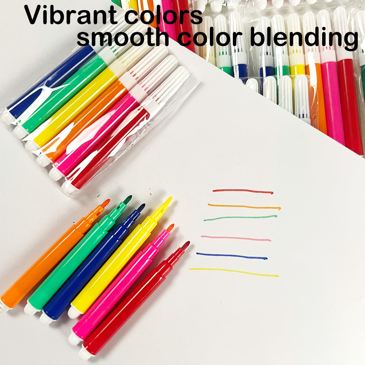 Mini Pocket Watercolour Pens (33 Pens) (photo 3)