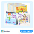 Set of 12 colourful English picture books for young children
