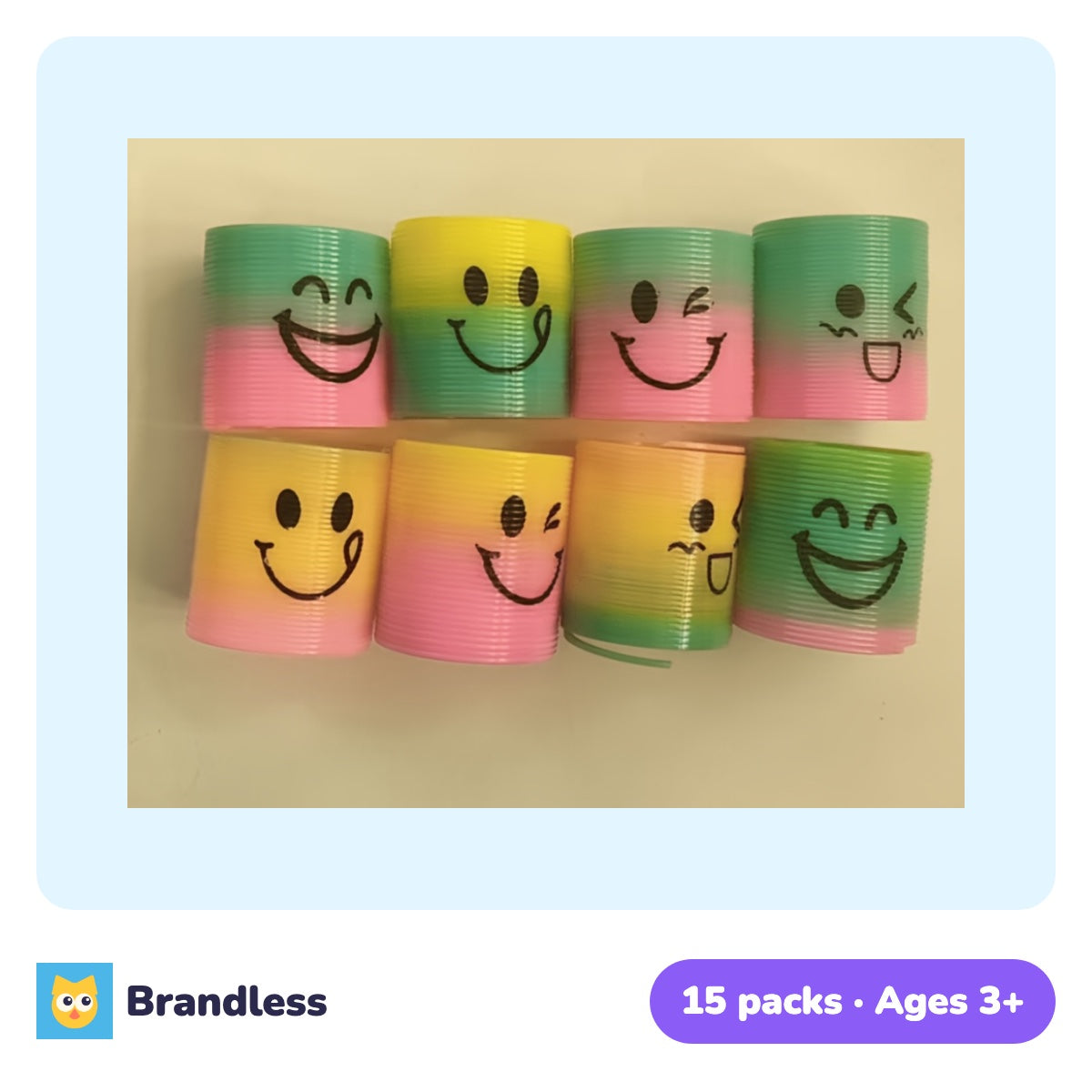 Mini spring party favour packs in assorted styles