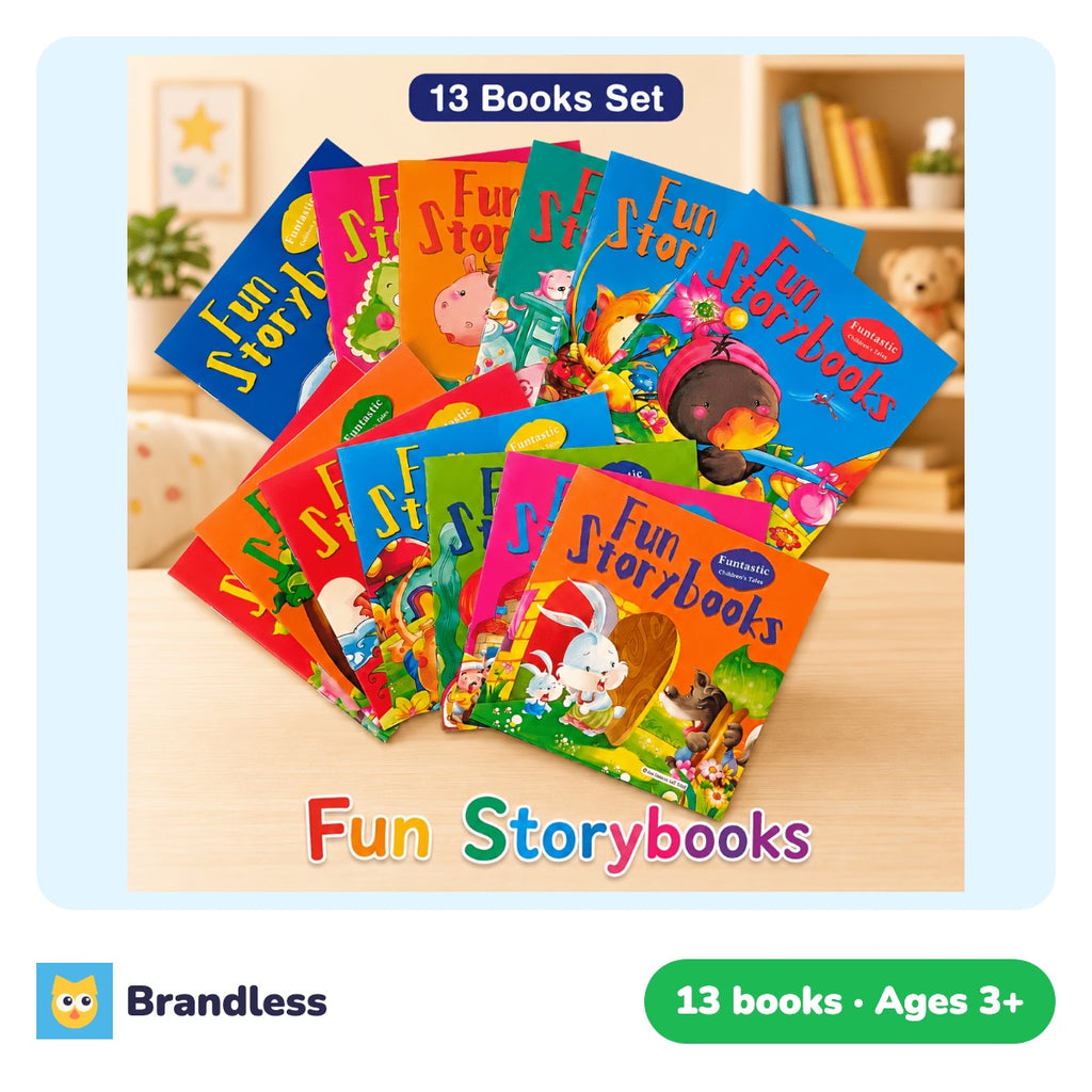 Set of 13 classic English storybooks with colourful illustrated covers