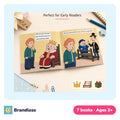 Set of seven classic English storybooks with bright illustrated covers