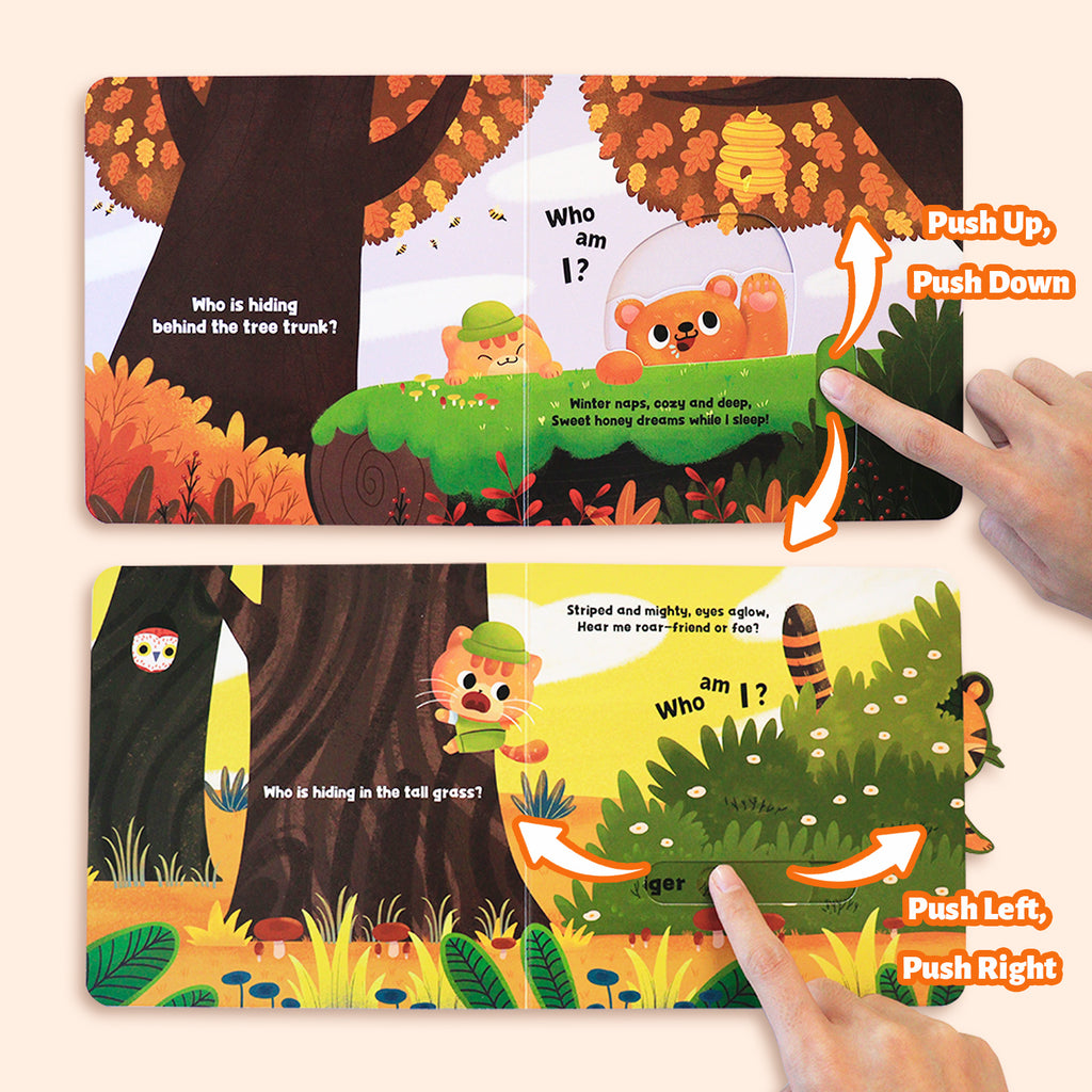 Play and Learn in the Forest Push-and-Pull Board Book (photo 3)