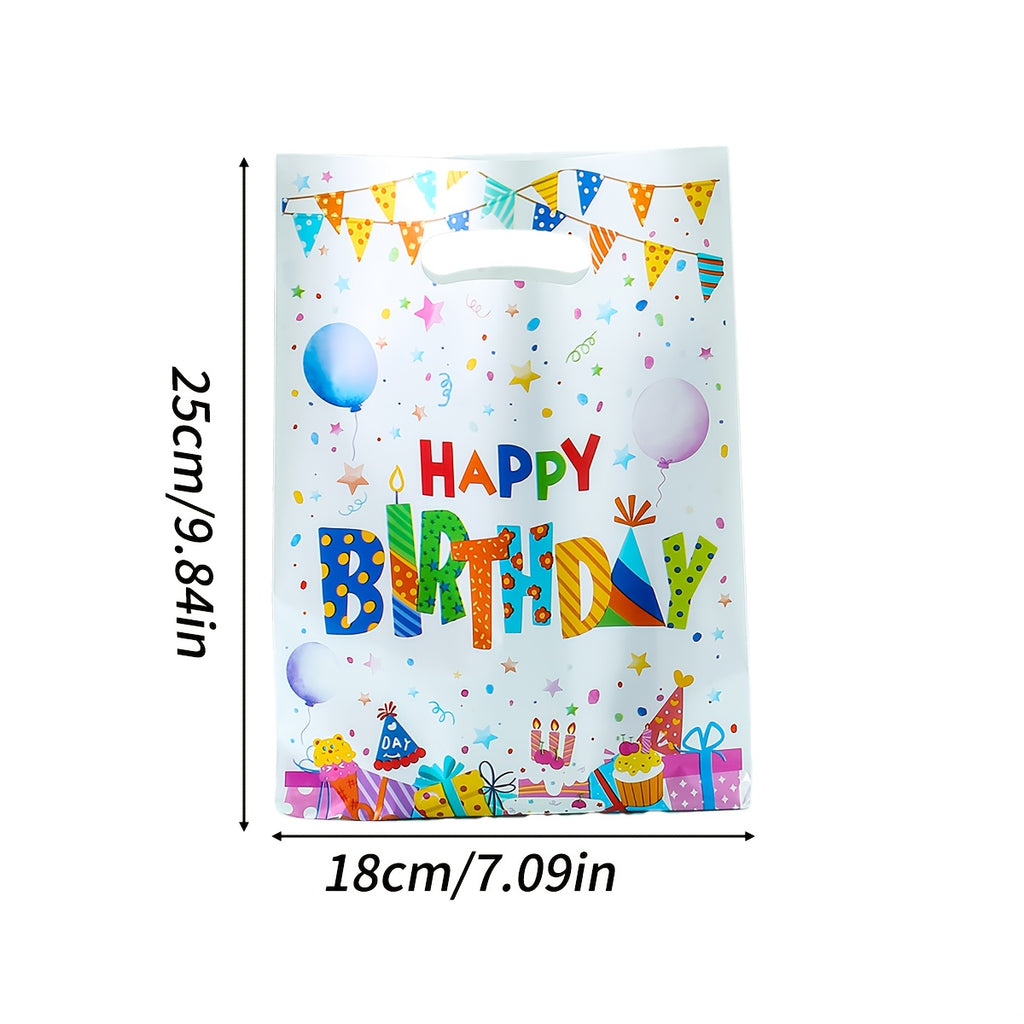 Happy Birthday Gift Bags (15 Bags, 25 x 18 cm) (photo 2)