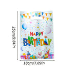 Happy Birthday Gift Bags (15 Bags, 25 x 18 cm) (photo 2)