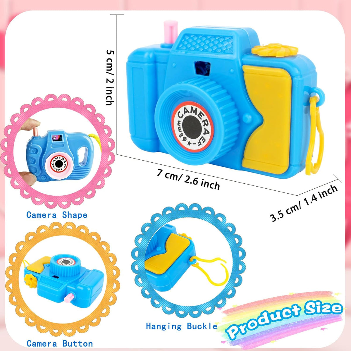 Mini Camera Toys for Party Bags (15 Pieces) (photo 3)