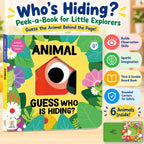 Peek-a-Boo Animals Board Book with Cut-Out Holes (photo 3)